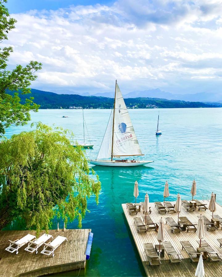 Hotel Schloss Leonstain Portschach am Woerthersee Exterior foto